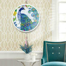 Peacock Mural Pink Tassels Special Shape DIY Diamond Painting Home Decor