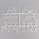 104 Piece Numbers Characters For Felt Letter Board For Changeable Letter Board