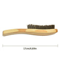 2Pcs Beard Brush for Men'S Mustache Shaving Comb Face Massage Facial Hair C D3F3