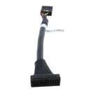 15cm USB 3.0 20 Pin Header Male to USB 2.0 9 Pin Female Adapter Cable