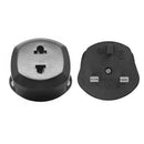 UK Conversion Plug to EU Plug Transform Switch Plugs Travel Socket Adapter