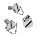 3Pc Scuba Diving Camera Base Tray Stainless Steel Replacement Threaded Screw