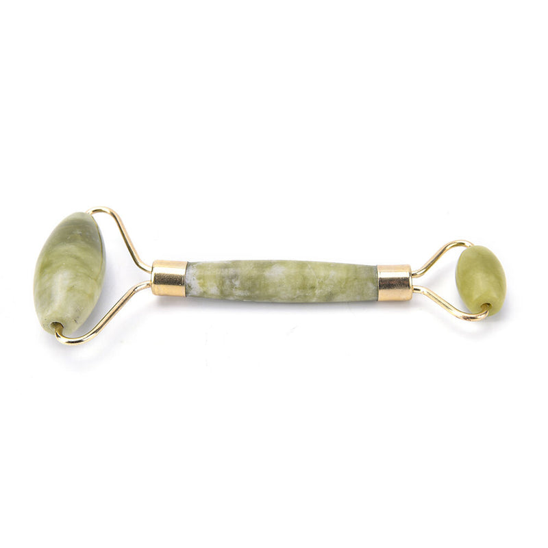 Natural Jade Guasha Facial Beauty Massage Tool Jade Roller Face Thin Massage Gn