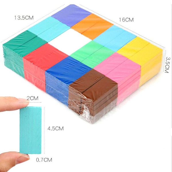 120Pcs Kids Color Sort Rainbow Wood Domino Kits Educational Toys DominoesJ Gw