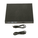USB External Drive DVD CD RW Disc Burner Combo Reader Laptop Windows E9E1