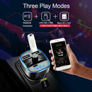 T25 Car Kit Bluetooth Hands-free FM Transmitter USB Fast Charger MP3 Player