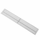 30cm DIY Sewing Patchwork Foot Aligned Ruler Quilting Grid Cutting Tailor C