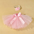 Newborn BabyGirl Crochet Knit Skirt Costume Photography Prop Photo Outfits T6X9