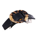 Women Girls Spring Fastening Barrette Clip Ponytail Holder Hair Accessory