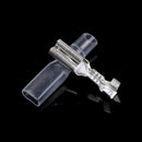 100X 4.8mm Crimp Terminal Female Spade Connector 22-16AWG w/ Insulating Sleeve3C
