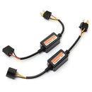 1 Pair H4 LED Headlight Light Canbus Decoders Error Free Anti Flicker Resistor