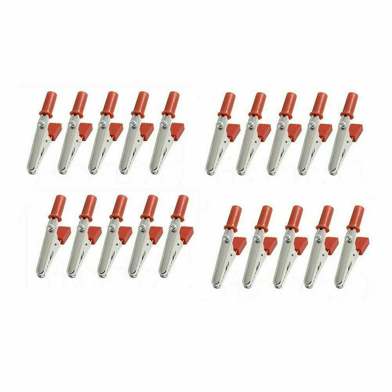 10 pcs Crocodile CLIPS For Test Leads Croc Clip Pro A5R4 C4G0