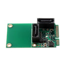 SATA 6G 2-Port Mini PCI Express Hard Drive Extension Card PCI-E To SATA3.0