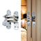 2 x Hidden Cross Hinge Invisible Concealed Hinges Folding Door Hinge D GRH