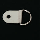 50 Pcs Medium D-Ring Picture Frame Strap Hangers with Screws
