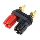 Double Union Post 4mm Banana Connector Spare Parts For Speaker Amplifier,