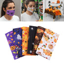Pre-Cut Halloween Cotton Fabrics Kit Pumpkin Sewing Decorative DIY Curtains