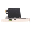Hot USB 3.1 Type C Port PCI-E Expansion Adapter Card for Vista Win 7