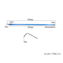 Two Way Two Action Adjustable Guitar Truss Rod 400mm with Hex Wrench for