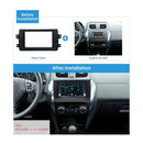 2Din Car Stereo Radio Panel Audio Trim Frame for Suzuki SX4 2007-2013 for F W6S8