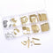 120Pcs M2 Male Female Brass Spacers Standoff PCB Board Screw Nut Assortment New