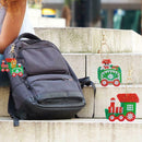 4pcs Special Shaped Full Diamond Painting Christmas Keychain for Decor Accessory