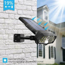 Adjustable LED Solar Power Light PIR Motion Sensor Lamp Garden Wall Spot O5C1