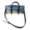 Portable Women Large Capacity PVC Shoulder Bag Holographic Weekend Luggage Tote