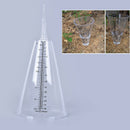Cone Rain Gauge Measurement Ground Precipitation Garden Rainfall Measuring T Kw