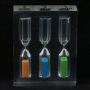 Clear Acrylic Sand Glass Hourglass Timer 3+4+5 Min Tea/Cafe Children Gifts