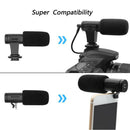 Vlogging Video Camera Microphone Condensor Directional Mic Smartphone Mic