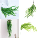 Artificial Wall Hanging Ivy Wine Wicker Plants Succulents Branch Flower D