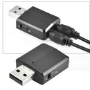 Bluetooth Audio Transmitter Receiver Adapter w/ 3.5mm Cable for Computer Mp3