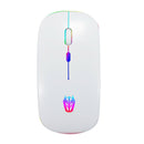 Colorful Wireless Mouse 2.4G Receiver 1600DPI Rechargeable Gaming Computer Mouse