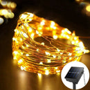 Solar LED Lawn Lamp Outdoor waterproof Copper Wire Fairy String Light for G
