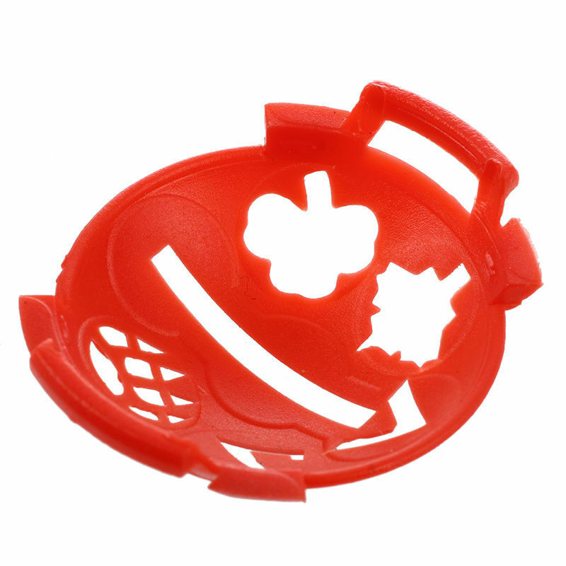 1 x Golf Ball Marker Base with Different Templates - Red and Black U3Q4