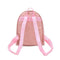 Kraft Paper Backpack Women Waterproof Travel Shoulder Schoolbags (Pink) A