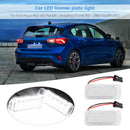 1 Pair LED License Number Plate Lights for Ford Focus Fiesta C-Max Mondeo