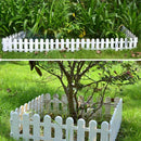 1Pc 50x13cm White Plastic Tree Fence Courtyard Indoor Garden Fence Kinderga Z1T4