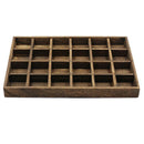 Wooden Jewelry Tray Jewellery Organizer Bangle Earrings Bracelets Choker Ne