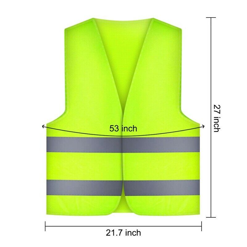 4 Pcs. Safety Vests Car Puncture Vest Safety Vest, Safety Warning Vest En 4 Z9O8