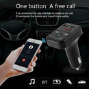 Universal Wireless Car Bluetooth Hands-free Kit FM Transmitter MP3 Player