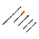 5pcs Alloy Steel Anti-slip Magnetic Phillips Head Electric Screwdriver Bits