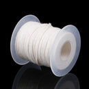 61m Cotton Braid Candle Wick Core Spool Non-smoke DIY Oil Lamps Supplies TEUS