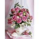 5D DIY Full Round Drill Diamond Painting Flowers Art Embroidery Kits (B906)