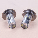 2 X Car LED High Power Bulb H7 2835 12 Lamp 60W Fog Lamp Headlamp