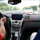 Automotive Interior Dash LCD Clock Time+Date Dual Display