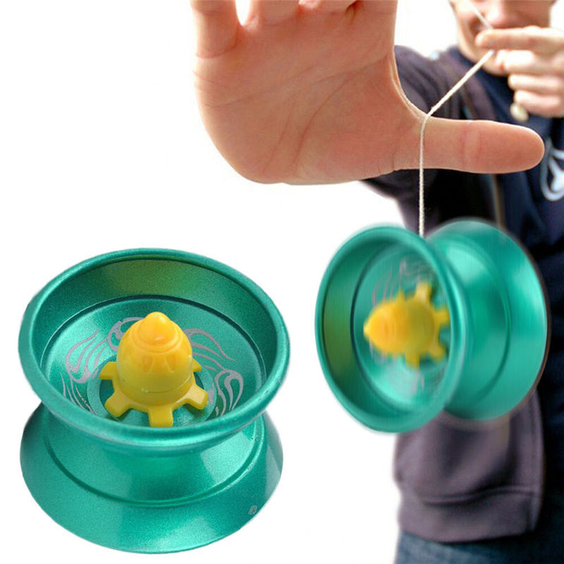 Cool Aluminum Design Professional YoYo Ball Bearing String Trick Alloy Kid JR