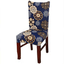Removable Elastic Stretch Slipcovers Short Dining Room Chair Seat Cover Dec