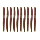 10pcs Imitation Earthworm Artificial Soft Bait Fishing Lure W121-07